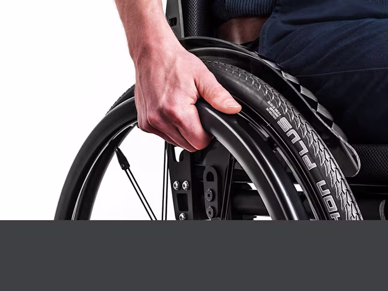 車いす用ハンドリム