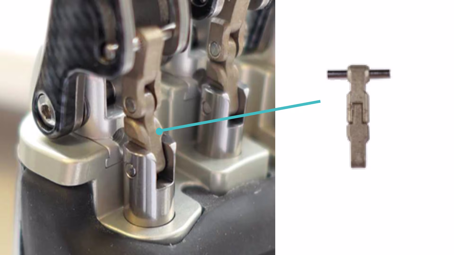 筋電義手 8E70 bebionicハンド クレビスリンク