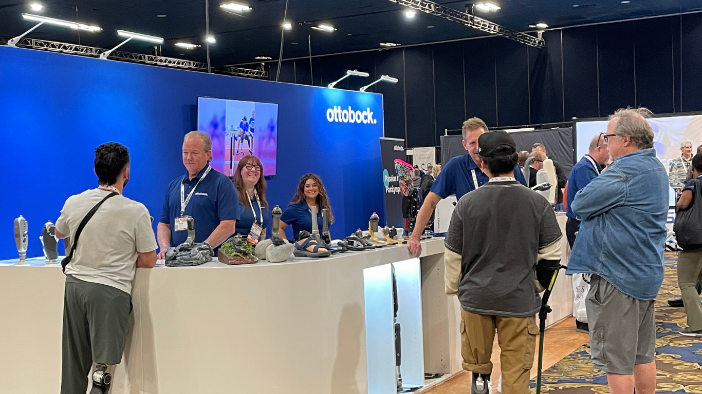 The Ottobock booth at the annual Amputee Coalition National Conference 2026