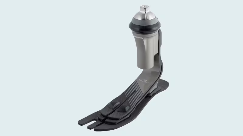 The Taleo Vertical Shock prosthetic foot by Ottobock