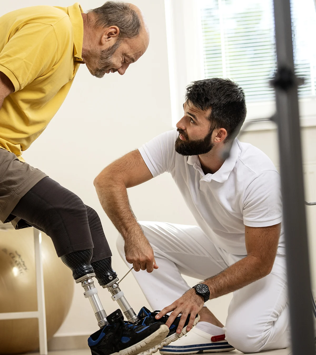 Prosthetics fitting Patient Care