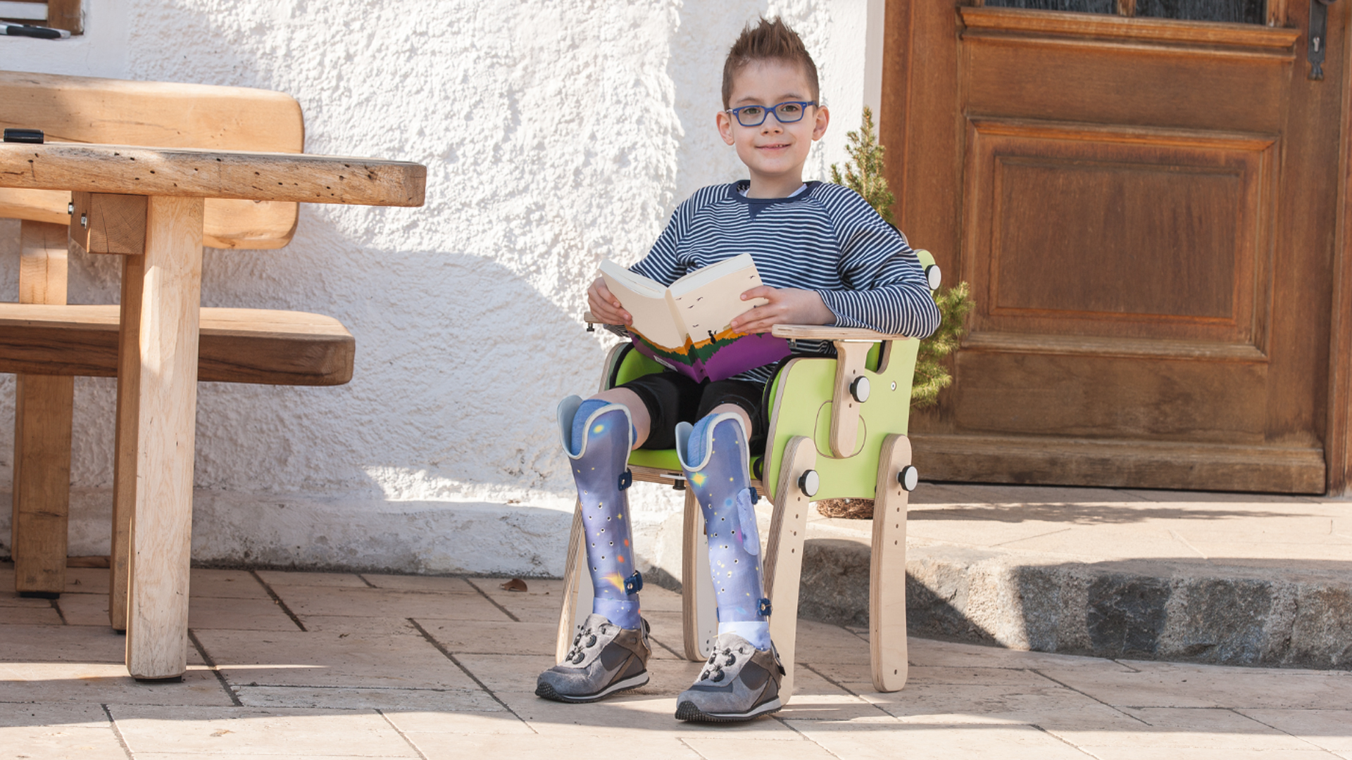 股関節　装具　内転制限　はさみ足　コサ アクティブ/コサ ジュニア
