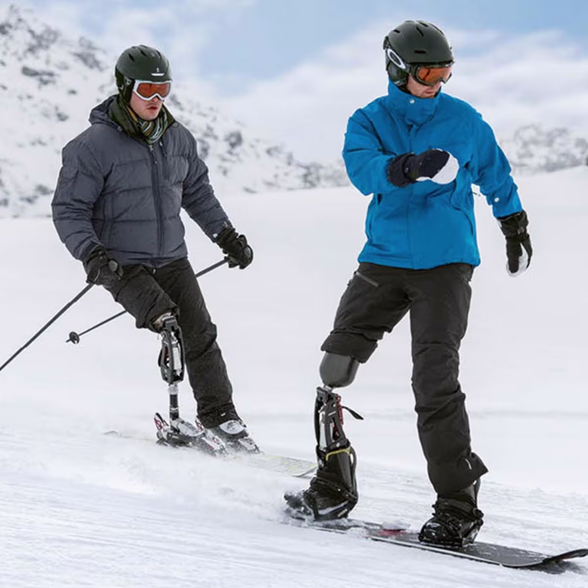 スポーツ義足 Procarveプロカーヴ 構造と仕組み ウィンタースポーツ/スキー/スノーボード/雪山