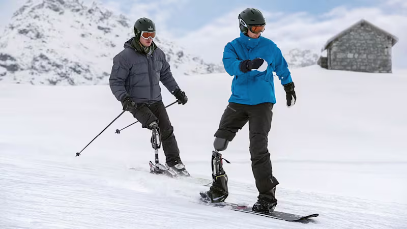 スポーツ義足 Procarveプロカーヴ 構造と仕組み ウィンタースポーツ/スキー/スノーボード/雪山