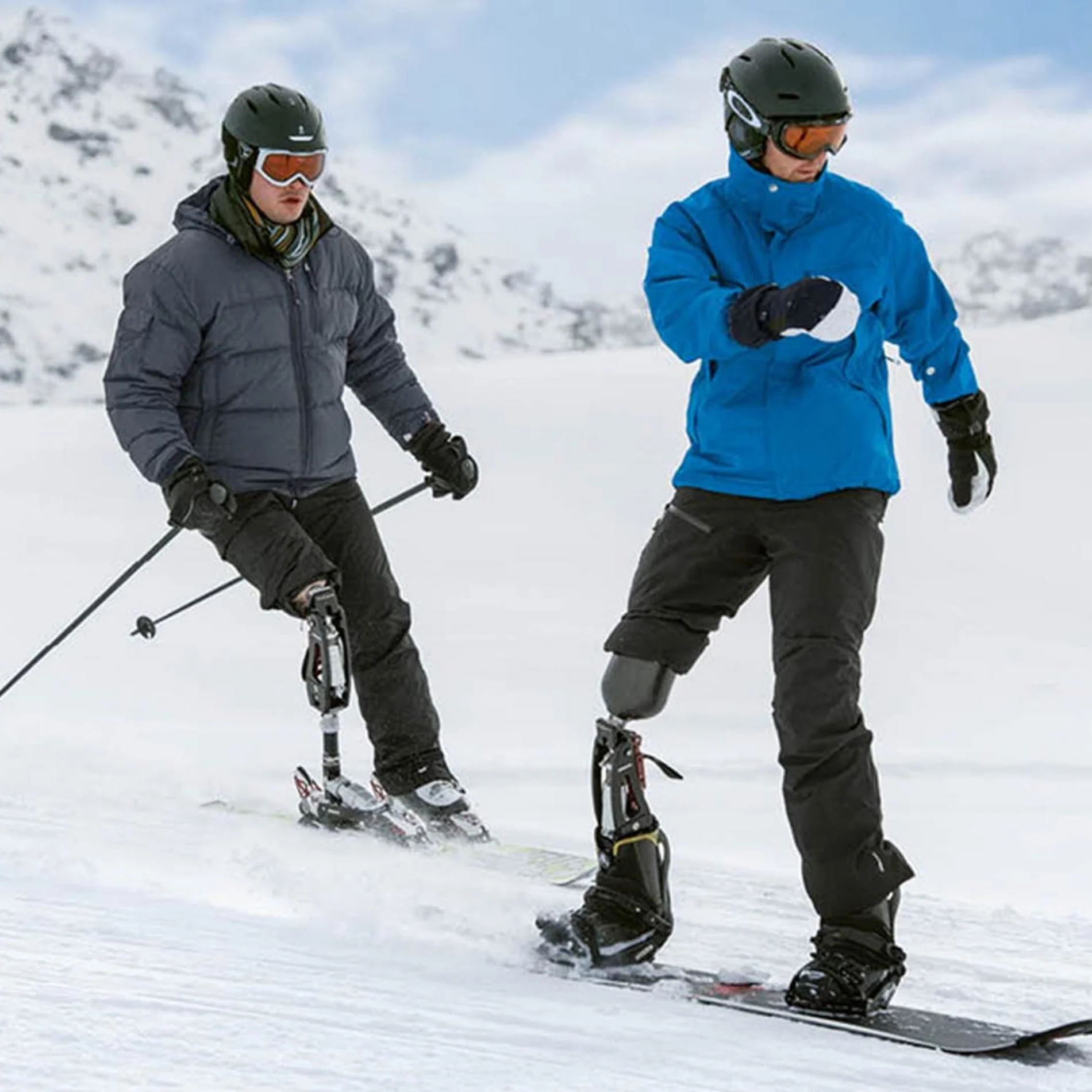 スポーツ義足 Procarveプロカーヴ 構造と仕組み ウィンタースポーツ/スキー/スノーボード/雪山