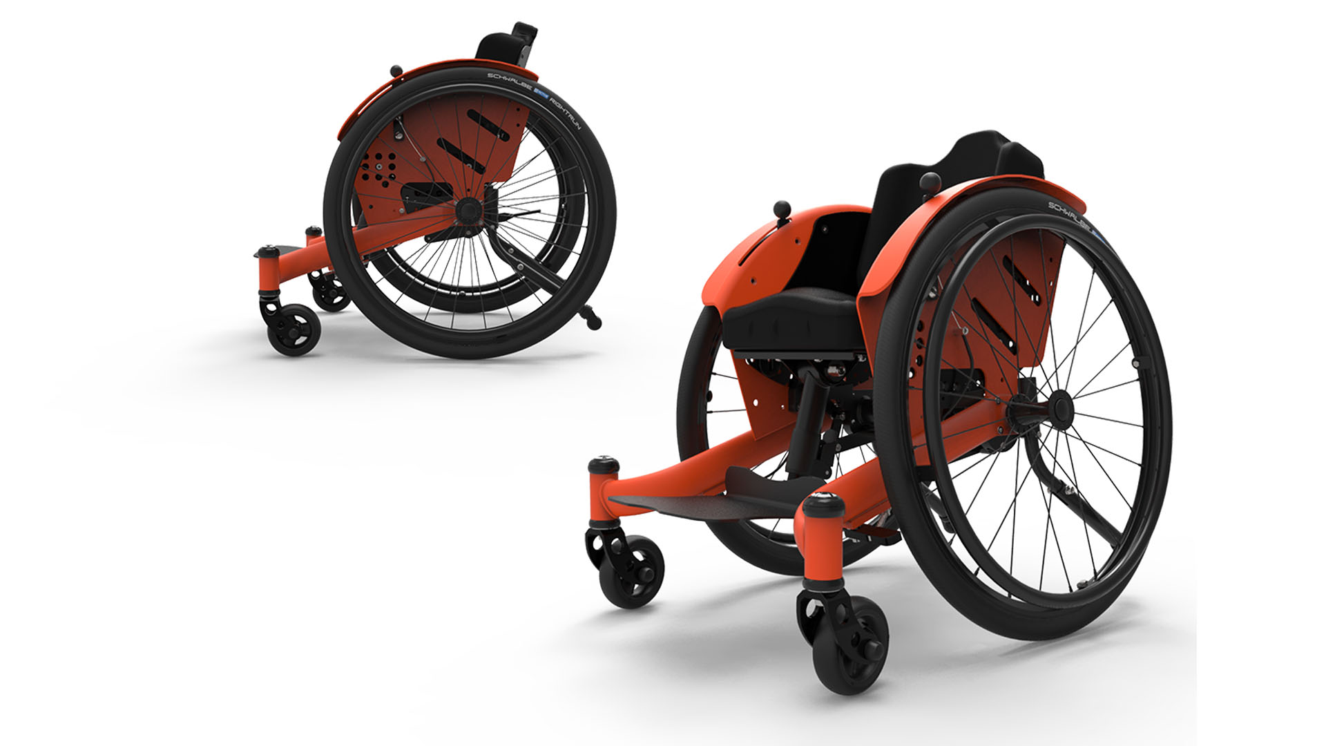 マット - オレンジ