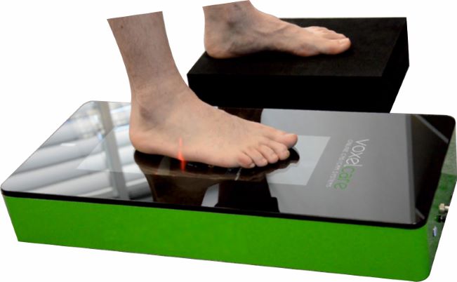 Laser foot image