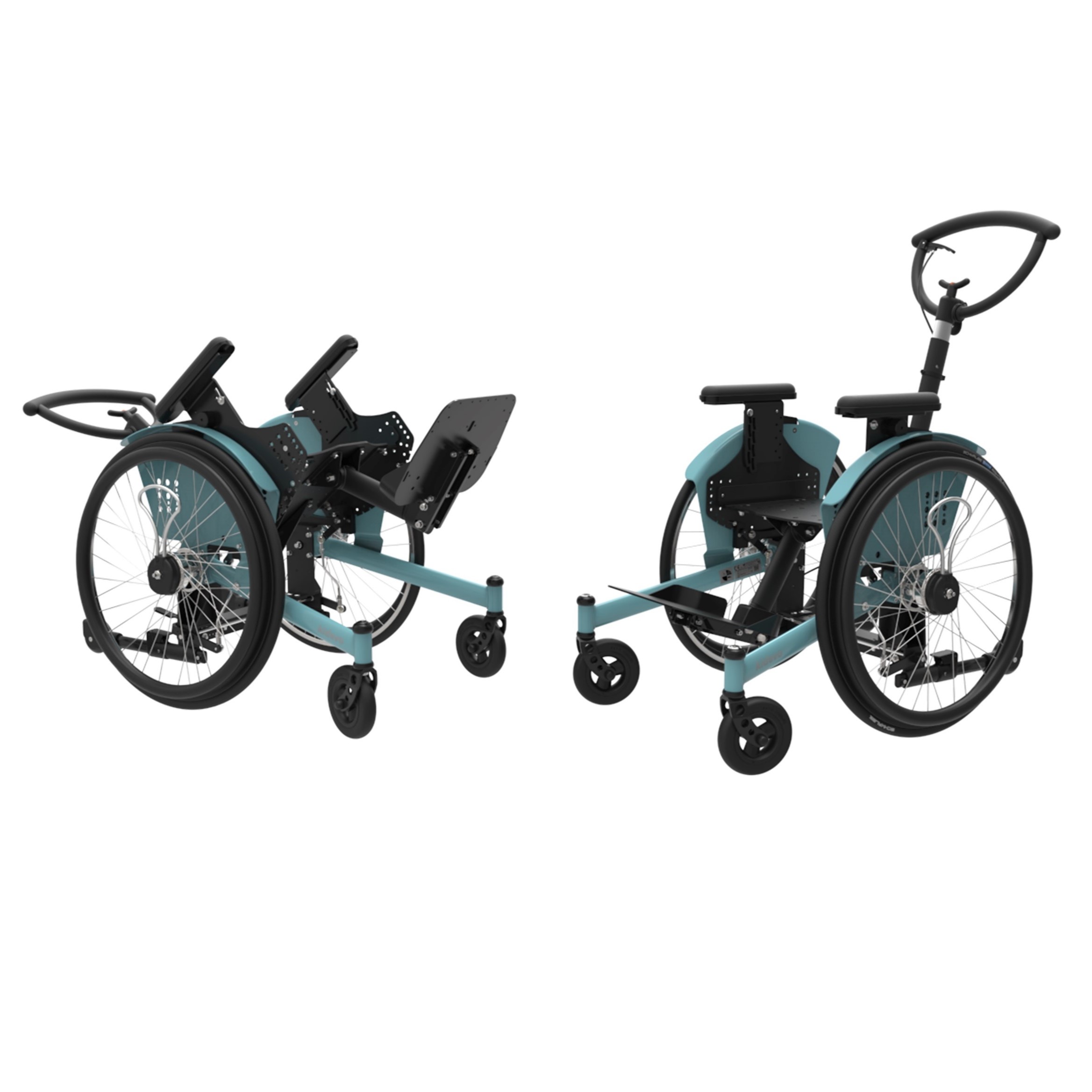 Ottobock Kidevo Adapt Childrens Wheelchairs with tilted and non tilted seat