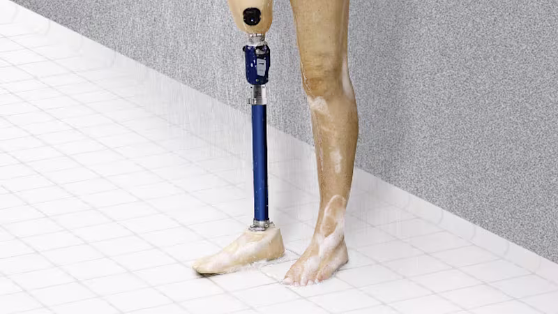 防水加工義足アクアライン