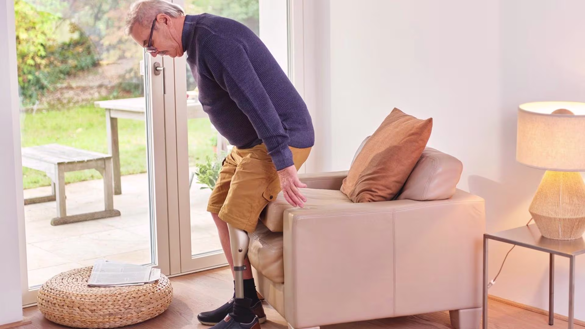 コンピューター制御膝継手Kenevo 座位動作