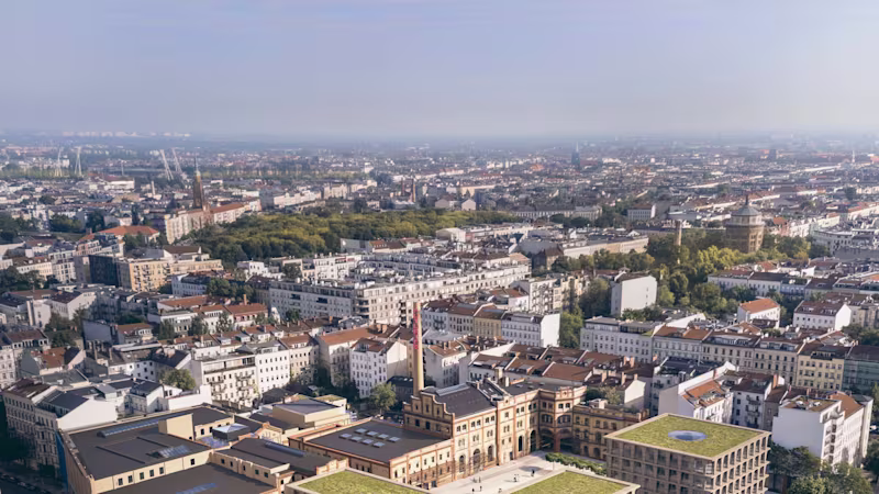 Auf dem großen Areal von Bötzow Berlin wird Zukunft aktiv gestaltet.