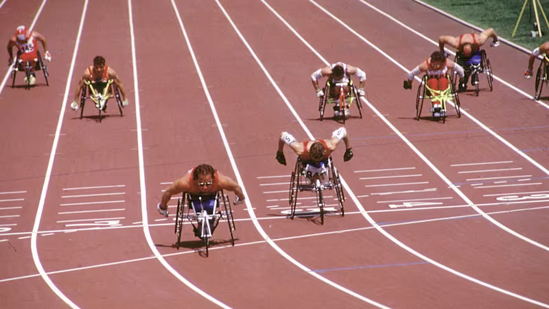 パラリンピック修理サービス-1992バルセロナ