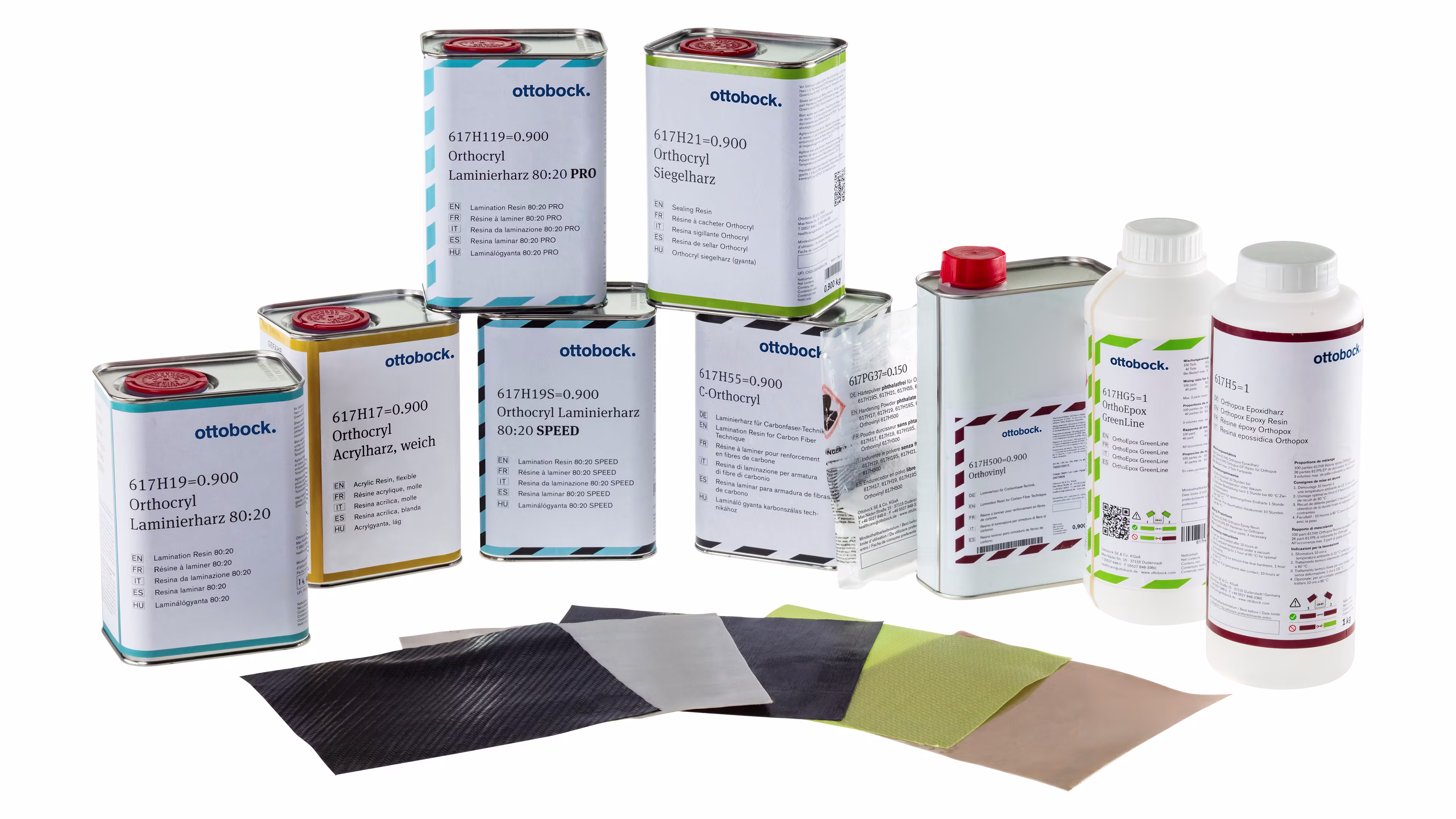 B2B Innovative fabrication of O&P products - Featured Products - Lamination resins (HQ)