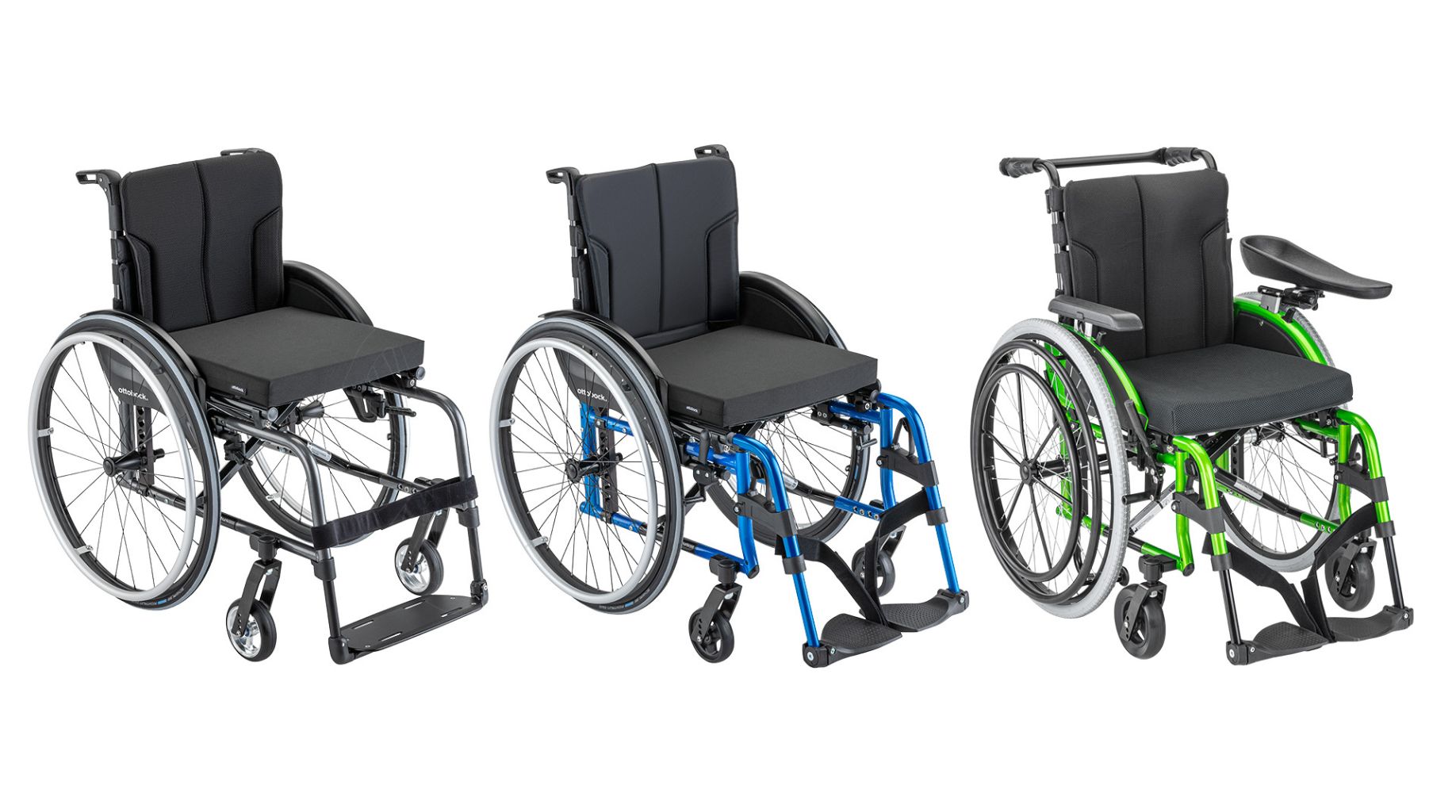 Rodzina wózków Motus od Ottobock.