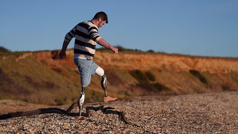 Mit Genium X4 am Strand