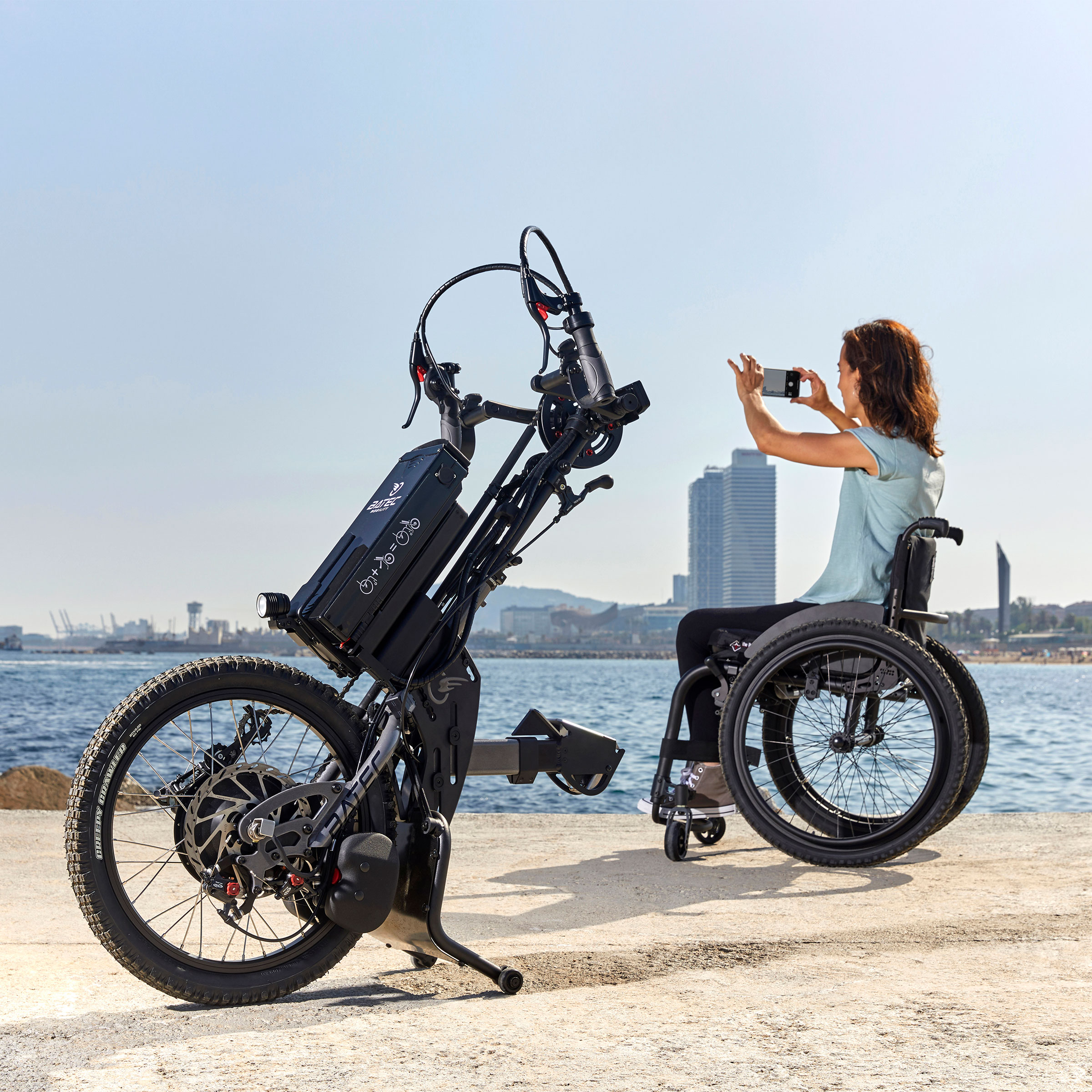 A spasso sulla spiaggia con Batec Hibrid 2