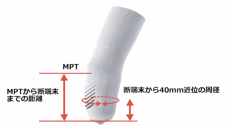 義足ライナー 6Y78下腿用3Dシリコーン抗菌加工 ピン懸垂 20度屈曲角度 骨突起クッション