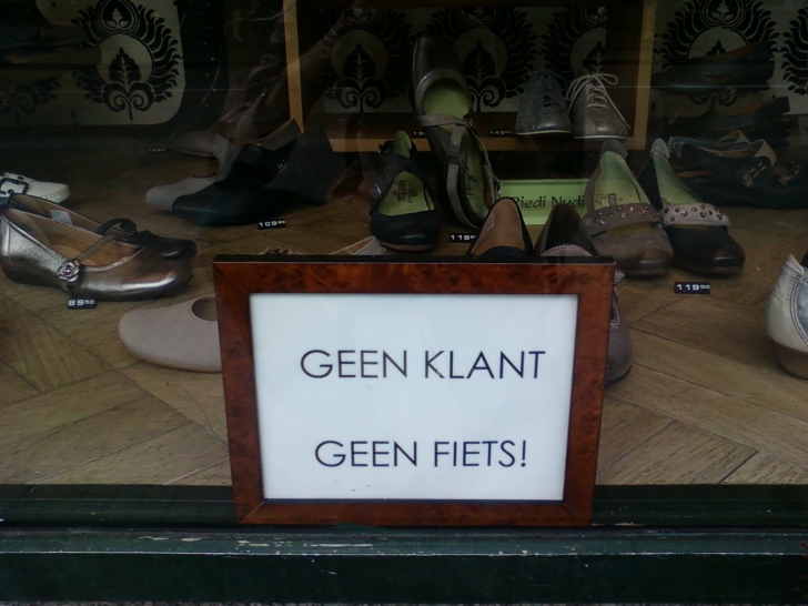 Geen klant geen fiets