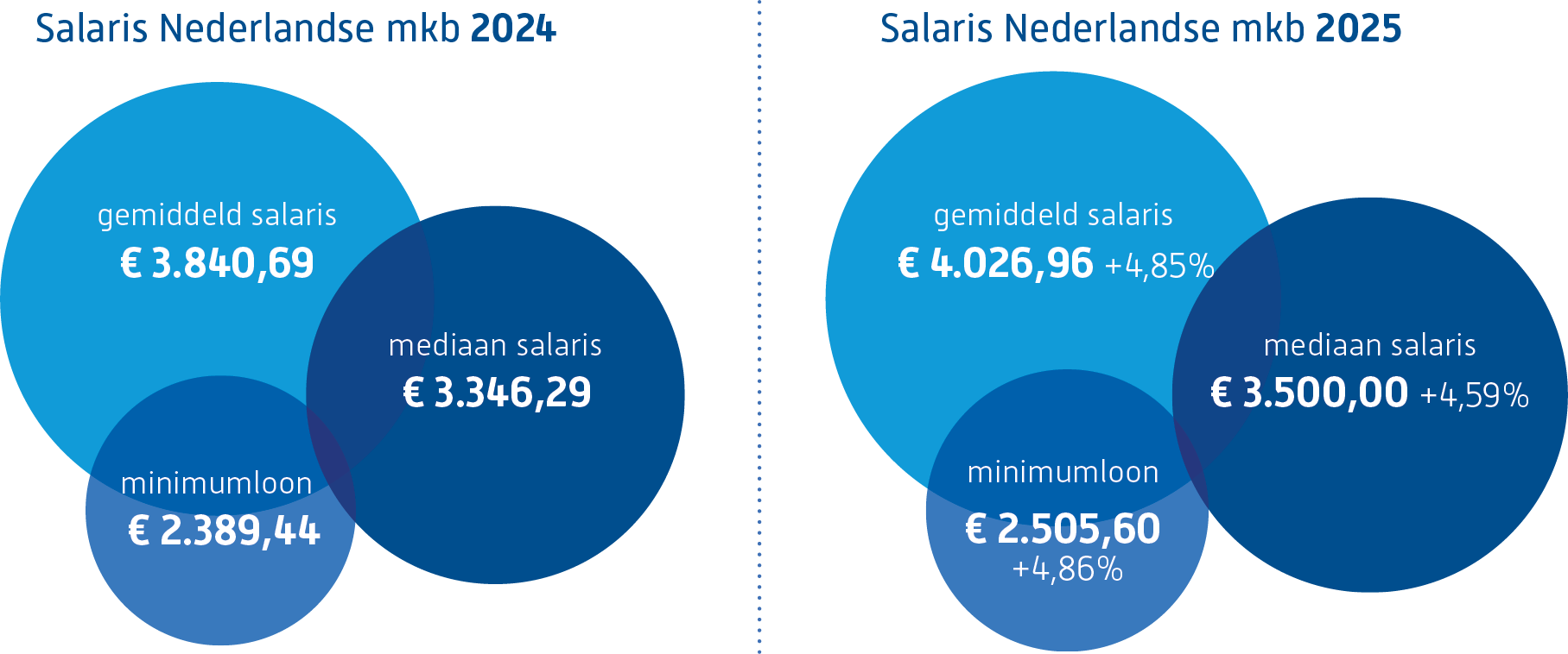 Salaris Nederlandse mkb 2025
