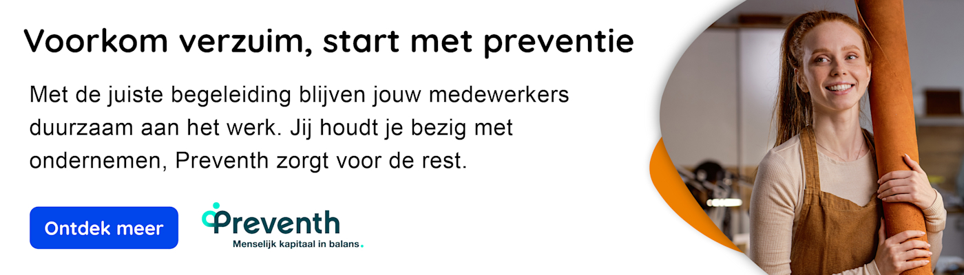 Voorkom verzuim, start met preventie