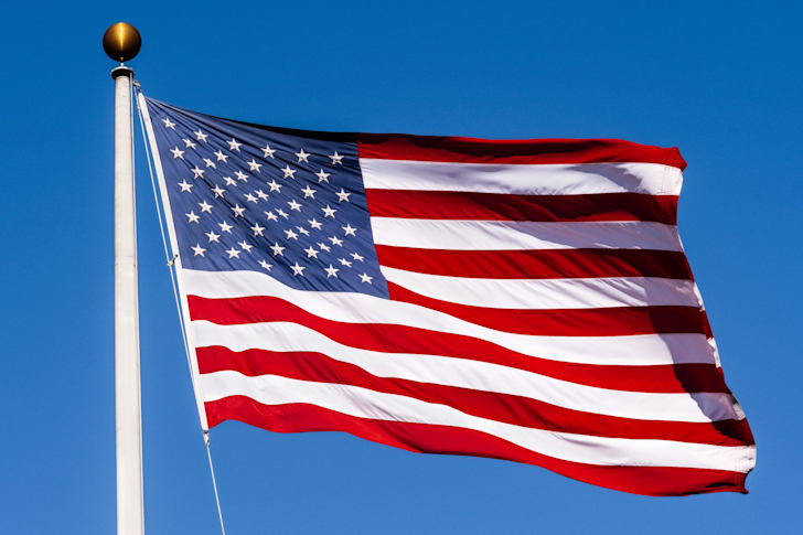 Vlag Verenigde Staten van Amerika