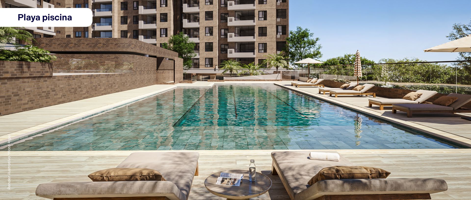 render-on-apartamentos-ayc-playa-piscina