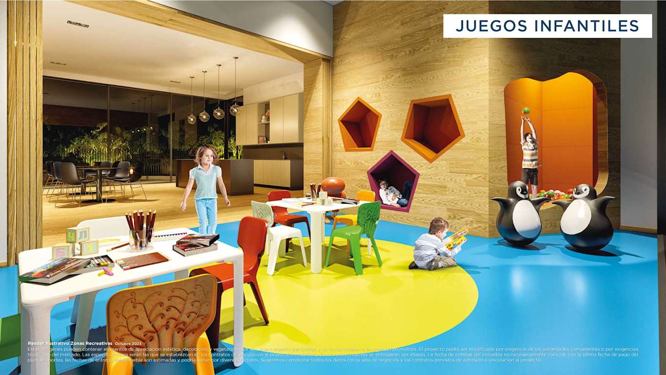 almendros de la calera Medellín torre sala de juegos