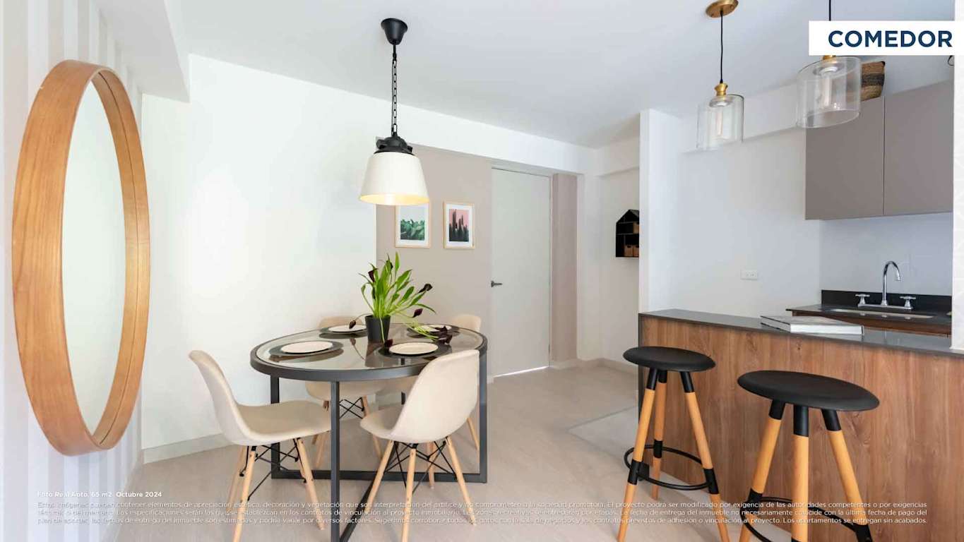 ciudad el bosque-Foto-apto-Comedor