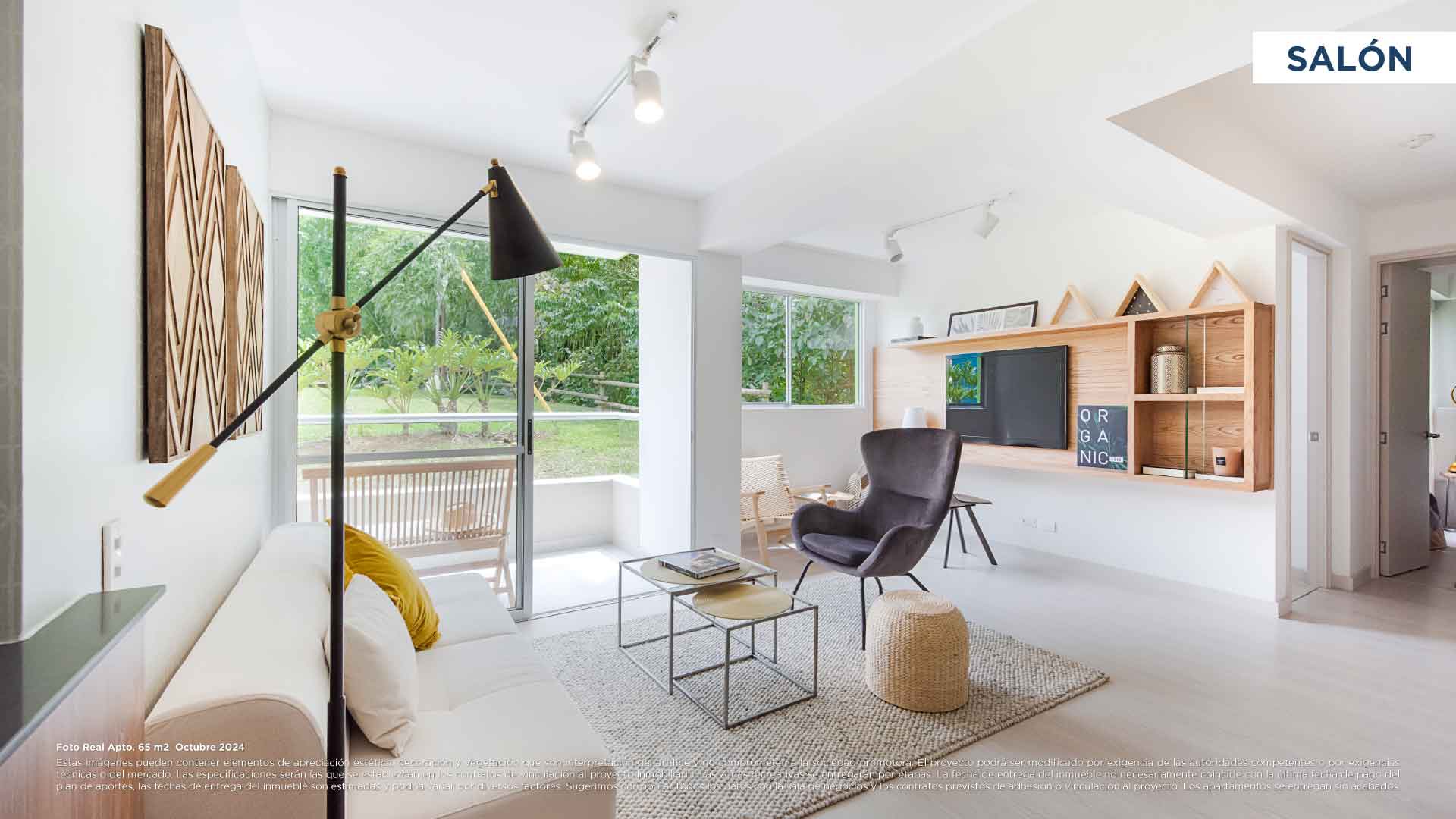 ciudad de bosque- Foto-apto salón