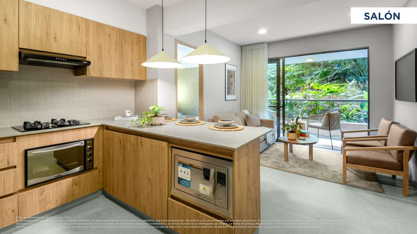 ciudad de bosque- Foto-apto salón