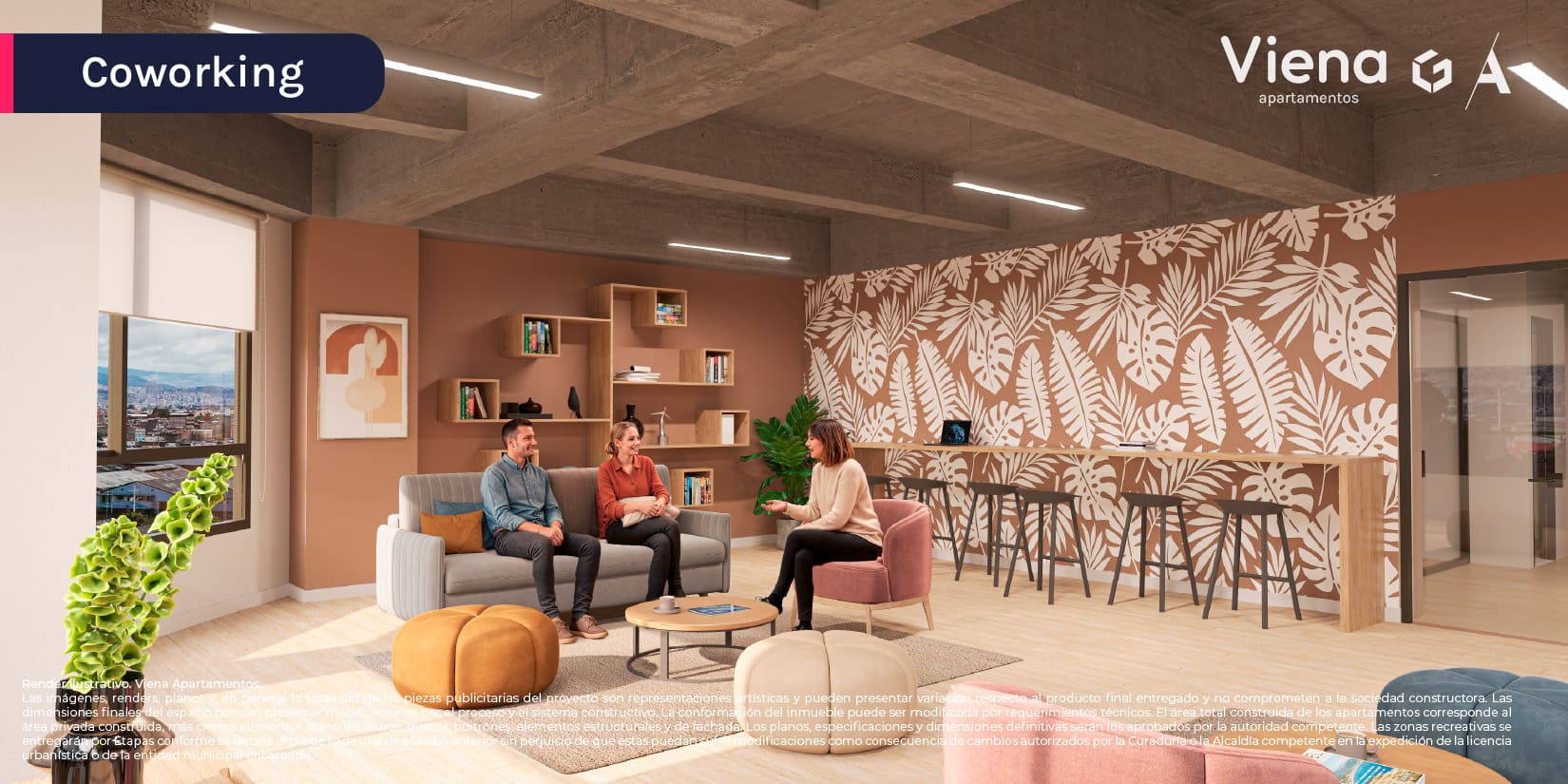 Render viena coworking