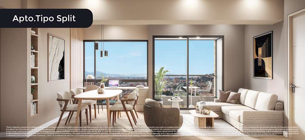 ColinaLiving AptoTipoSplit Corte Baja