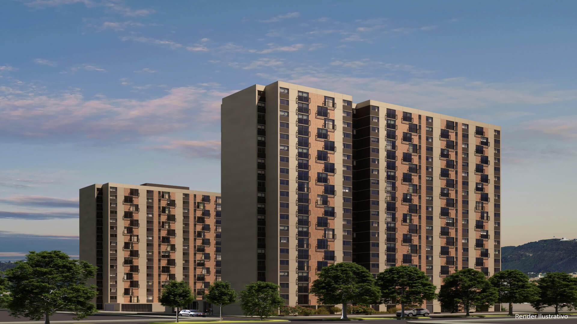 terrazas de san fasón render fachada 4