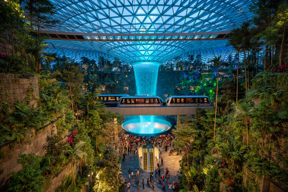 aeropuerto de Changi en Singapur 