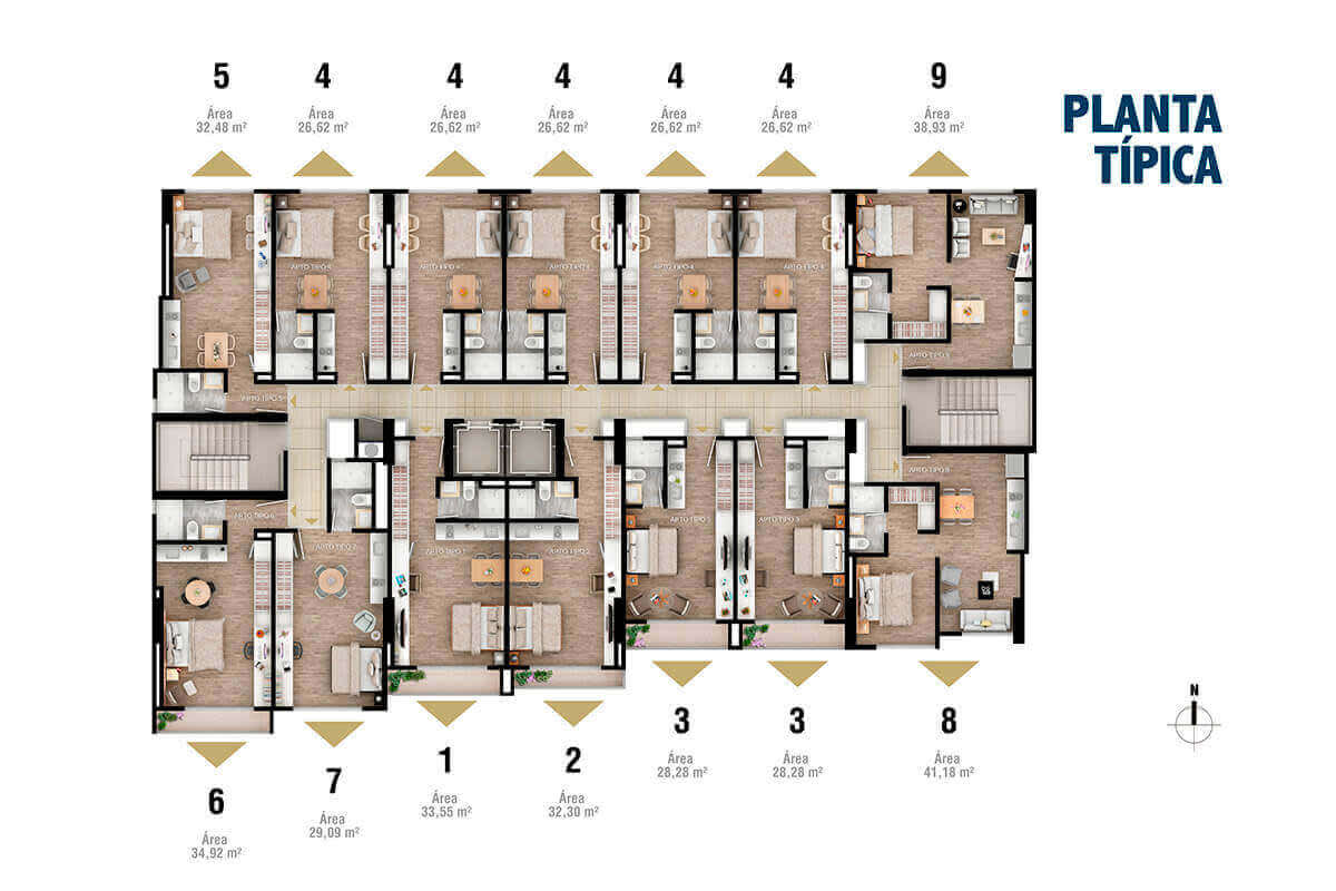 Urban Apartaestudios nuevos en venta en Bogotá