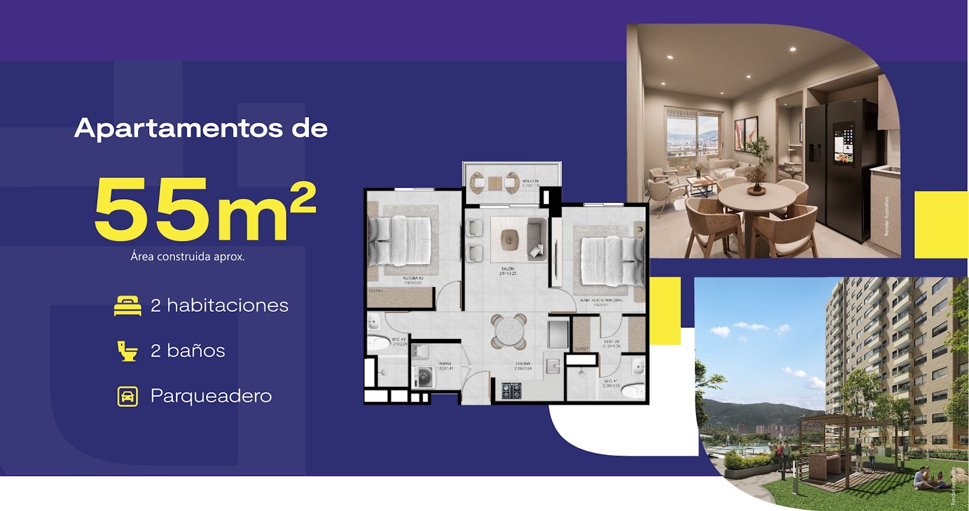 banner áreas arriendos