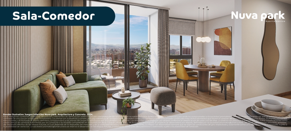 render-ayc-nuva-park-sala-comedor