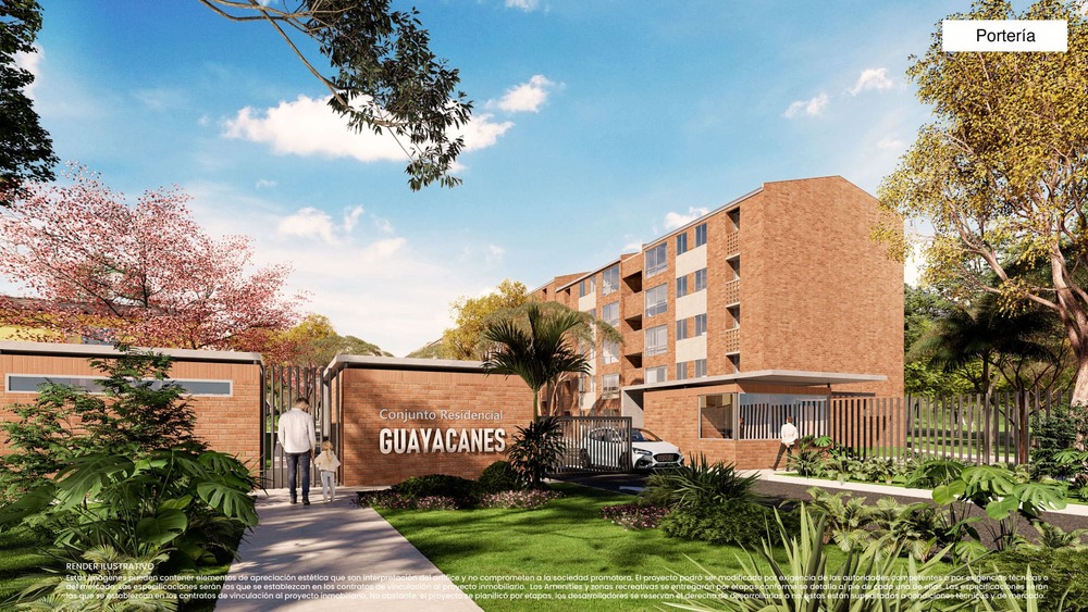Porteria Render Guayacanes