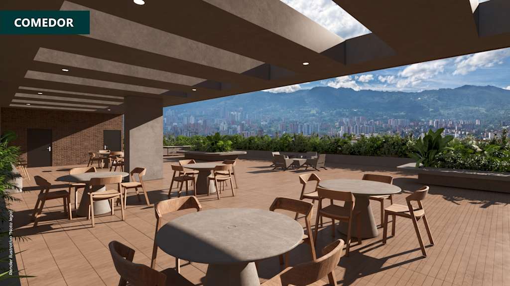 comedor distrito del rio ayc render