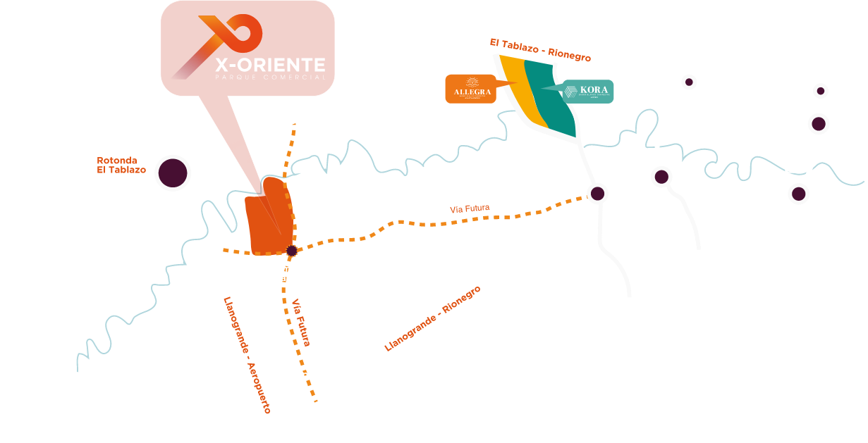 Mapa X-oriente