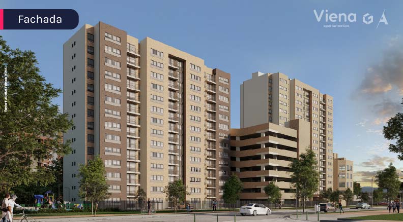 Render Fachada Viena