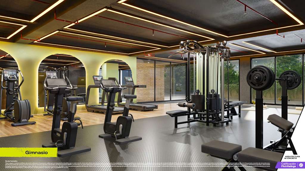 render balsos34 zonas comunes gimnasio