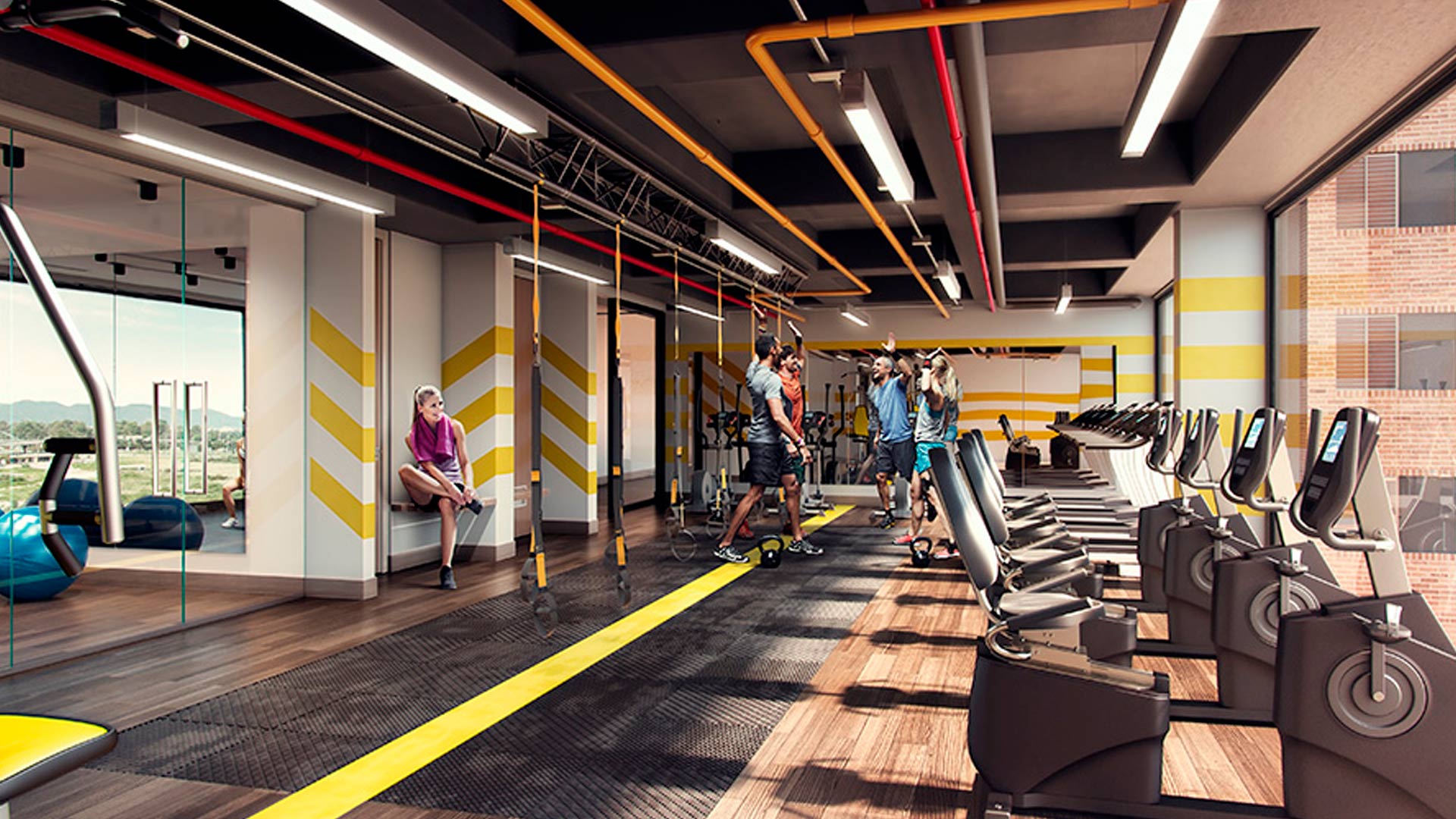 vissani apartamentos bogotá gym