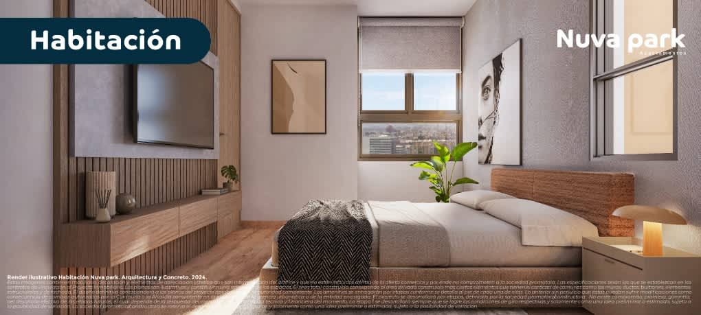 render-ayc-nuva-park-habitacion