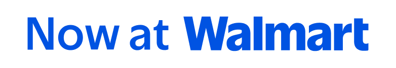 Now Available at Walmart