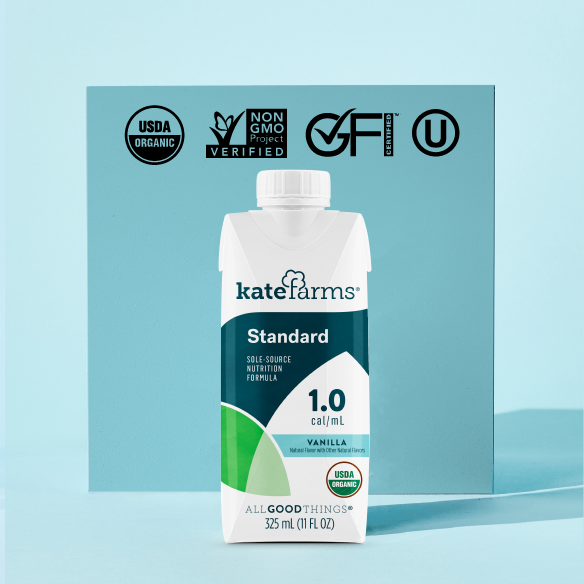 Kate Farms Standard 1.0 Vanilla PlantBased Formula
