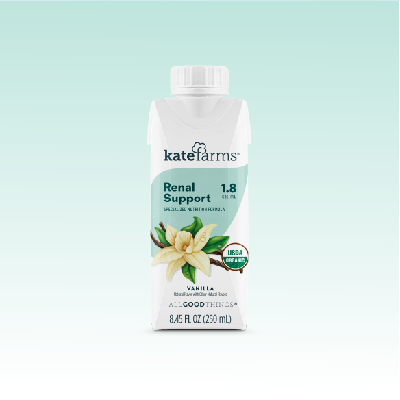 Kate Farms Renal Support 1 8 Vanilla Plant Based Formula Kate farms renal support 1 8 vanilla plant based formula