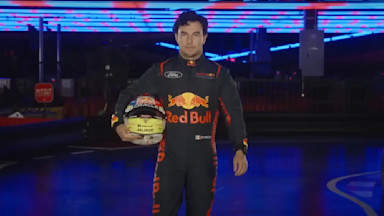 Sergio Perez at RPM Raceway Jersey City