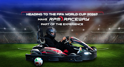 Experience the thrill of RPM Raceway during FIFA World Cup 2026. Discover high-speed indoor kart racing, immersive entertainment, and unforgettable group experiences for soccer fans and visitors alike.