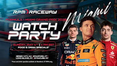 Formula 1 Miami Grand Prix 2025 Watch Party at RPM Raceway